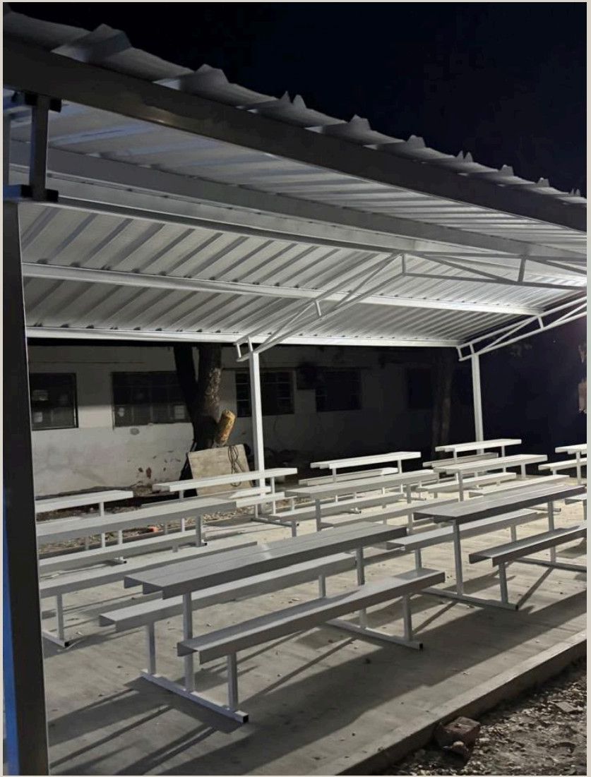 Avance de obra de la cooperativa escolar